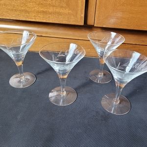 Vintage cordial glasses (set of 4)